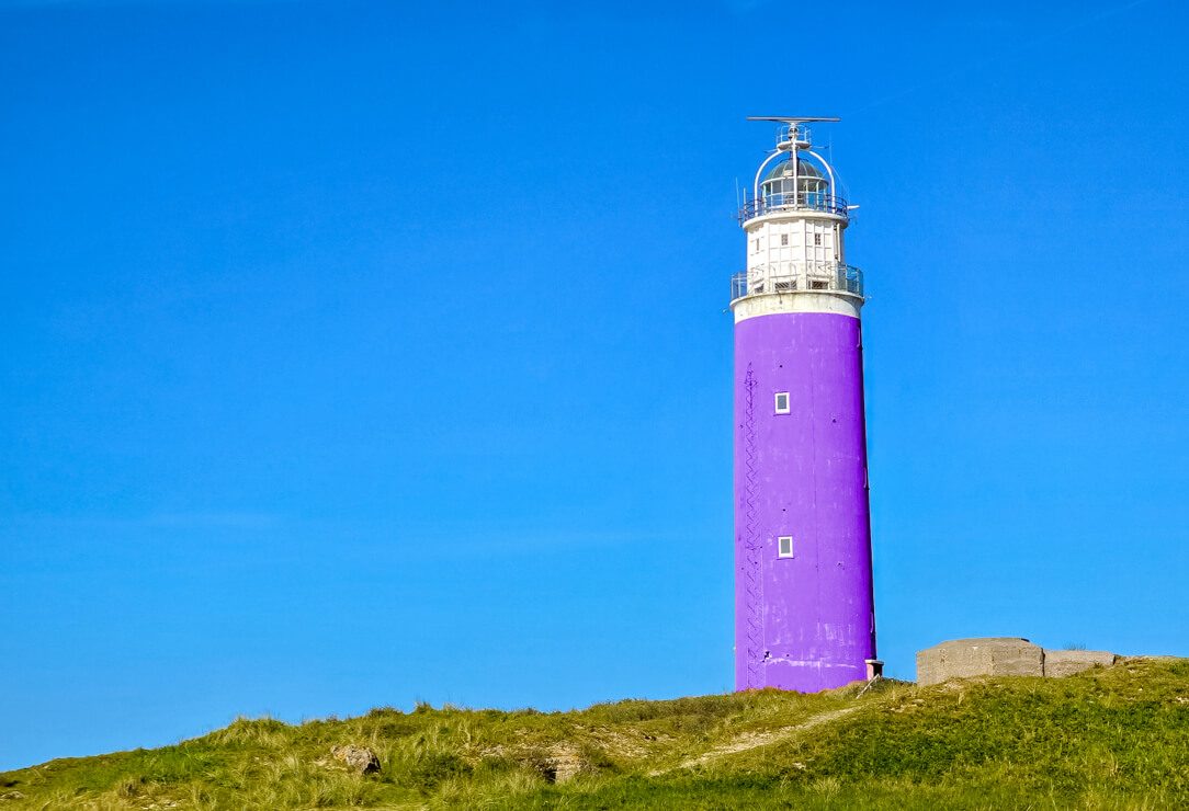 De vuurtoren van Texel